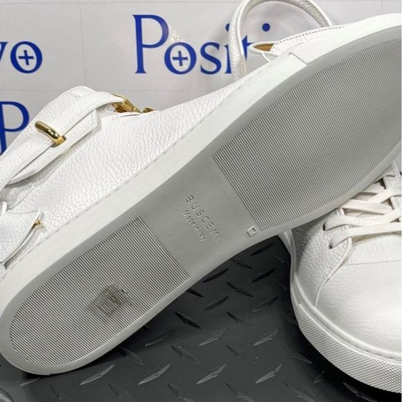 Buscemi White Sneakers Premium Style - Picture 10 of 11